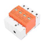 4 Pole AC 420V, 40kA, Household Surge Protection, Low Voltage Arrester, for Lightning Protection