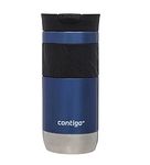 Contigo Byron 2.0 thermal mug, stainless steel insulated mug with Snapseal lock, coffee mug to go, 100% leak proof, dishwasher safe lid, BPA free, keeps drinks warm for up to 6 hours, 470 ml