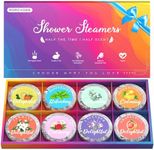 Shower Steamers Aromatherapy - POPCHOSE 8 Pack Gifts for Women, Mom, Men, Self Care Shower Bombs with Natural Essential Oil, Relaxation Stress Relief Home Spa Birthday Gift Stocking Stuffers