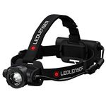 Ledlenser, H15R Core Rechargeable Headlamp, 2500 Lumens, Advanced Focus System, Constant Light Output, Dimmable, Magnetic Charge System, Dustproof, Waterproof, Ledlenser Connecting System