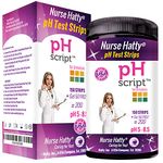 Nurse Hatty® 150ct. + Get 50 Free OTC pH Strips + BONUS PDF Info. Pack To Benefit Your pH Health - pH Test Strips for Professional & Home Use to Test Urine, Saliva and Anything Liquid! …