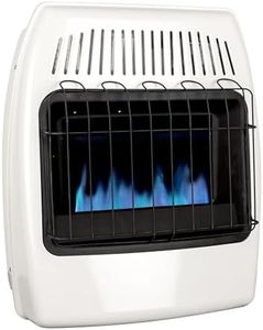 Dyna-Glo 20,000 BTU Natural Gas Blue Flame Vent Free Wall Heater, White