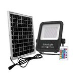 Homehop Solar Light Outdoor 80 Watt 135 LED RGB Flood Lamp Waterproof for Home, Garden, Balcony, Patio, Pathway Automatic with Remote Control (8000mah Battery)