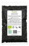 Organic Chia Seeds Raw Natural Black Chia Seeds Certified Organic Vegan Kosher Premium Chia Seeds (1kg)