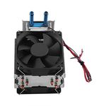 Walfront 12v 180w Semiconductor Refrigeration Cooler Thermoelectric Peltier Water Cooling System DIY Device with Fan