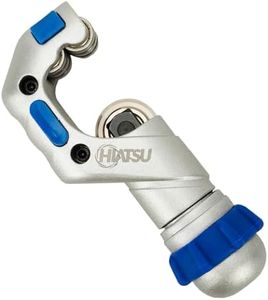 Professional Pipe Cutter 3/16" 1/4" 3/8" 1/2" 5/8" 3/4" 7/8" 1" 1-1/4" Premium Hiatsu CTH-114 Quick Clean Cutting Tool Pipes Copper Brass Aluminum PVC Plastic Cooling