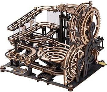 RoWood Marble Run 3D Wooden Puzzles for Adults, Mechanical Model Kits, Christmas Birthday Gifts for Teens
