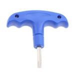 MUXSAM 1pc Golf Spike Wrench Torque Tool Wrenches with Triangle Tip for Drivers Fairway Weight Blue