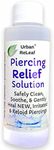 Urban ReLeaf Piercing Relief Solution ! Safely Clean, Soothe & Gently Heal New, Irritated and Keloid Piercings. 100% Natural Sea Salt, Tea Tree, Rosemary