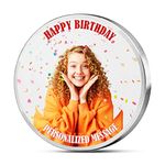 MOHUR Personalized Happy Birthday 10 Gm Silver Coin Coloured (999) Pure Silver