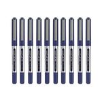 uni-ball Eye UB-150 0.5mm Roller Ball Pen | Blue Ink, Pack of 10