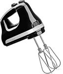 KitchenAid 5KHM5110BOB 5 Speed Hand Mixer-Onyx Black, body: plastic,