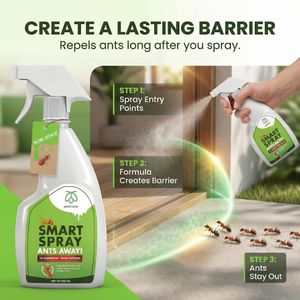 Pestmatic Smart Spray Ant Repellent, Non-Toxic Indoor & Outdoor, 500ml