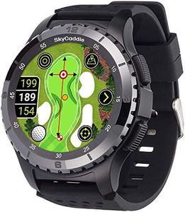 SkyCaddie LX5C Golf GPS Watch with Ceramic Bezel, Black