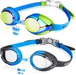 Keary 2 Pack Kids Swim Goggles Swim