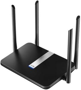 Cudy AX1800 WiFi 6 Mesh Router, 802.11ax Router, Wi-Fi Velocidad hasta 1.8Gbps, Gigabit Ethernet, 5 dBi Antenas, OFDMA, MU-MIMO, WPA3, VPN, X6