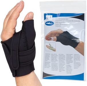 Comfort Cool Thumb CMC Restriction Splint, Provides Direct Support For The Thumb CMC Joint While Allowing Full Finger Function, Right Hand, Medium Plus