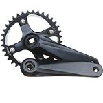 GANOPPER 36T Mountain Bike Crankset 104mm Narrow Wide Chainring Crank Arm Set for MTB BMX Road Bicycle