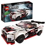 LEGO 76896 Speed Champions Nissan GT-R NISMO Model Car Toy, Racing Car Set for Kids 7+ Years Old with Racer Driver Minifigure