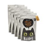 Foodie Puppies Kittos Purr-FECT Cat Treat, 35gm (Chicken Jerky Strips, Pack of 5)