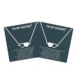 UNGENT THEM Sister Necklaces for 2 