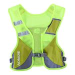 Reflective Hydration Pack Backpack Running Hydration Vest Marathon Runner Rucksack Cycling for Men & Women (Green)