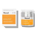 Murad Essential-C Overnight Barrier Repair Cream - Environmental Shield Vitamin C Moisturiser - Helps Neutralise Pollutants, Brighten and Smooth Skin, 50ml