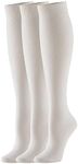 HUE Women's Flat Knit Knee High Soc