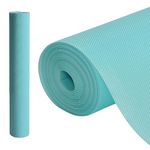 Yellow Weaves PVC Wardrobe/Drawer/Kitchen Shelf Liner Mat, (45 Cm X 5 Meter Roll), Sky Blue