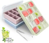 BETA SPACE Ice Cube Tray with Lid, 