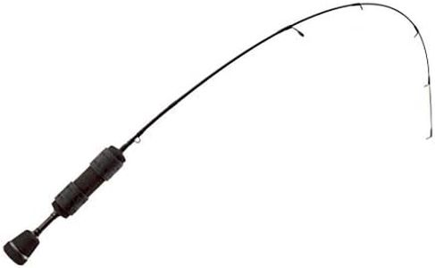 13 FISHING - Widow Maker Ice Rod 29" ML (Medium Light) - Tickle Stick Tip with Tennessee Handle and Evolve Reel Wraps - WM2-29ML-TH-TS