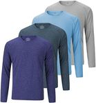 5 Pack Men's Dry Fit T Shirts, Athl