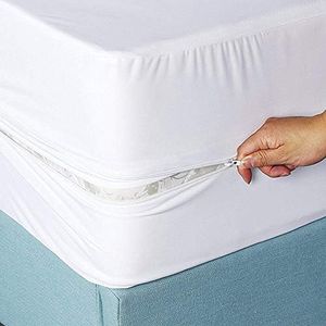 Xuanyijie Protège-matelas imperméable à fermeture zippée - Protection intégrale - Pour matelas jusqu’à 15 cm d’épaisseur - Pour lit bébé - 60 x 120 cm + 15 cm d’épaisseur