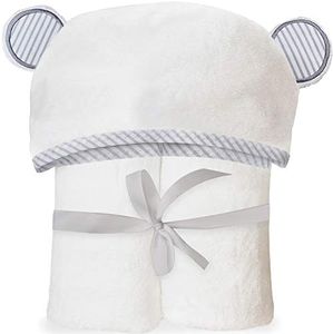 San Francisco Baby Ultra Soft Bamboo Hooded Baby Towel - Hooded Bath Towels with Ears for Babies, Toddlers - Large Baby Towel - Cute for Boys and Girls by