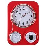 Lily's Home Retro Kitchen Clock wit