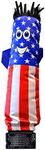 LookOurWay Mini Air Dancers Inflatable Tube Man Set Desktop Size, American Flag