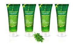 Vaadi Herbals Acne Face Wash Skin Cleanser Neem With Tea Tree Extract 4x60ml