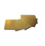 METAL FORT Brass Shim Sheet (2mm Thick x 100mm Wide x 100mm Long)