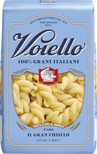 Voiello Pasta Gran Fusilli n.180, 500g, Grani 100% Italiani, Trafilatura Al Bronzo