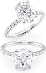 Beverly Hills Jewelers 2 Carat Oval