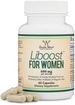 Libido Booster for Women - Liboost (Damiana Leaf Extract) is Patented and Clinically Studied Libido Support for Women (Fast Acting - Clinical Results in just 4 Weeks of Daily Use) by Double Wood