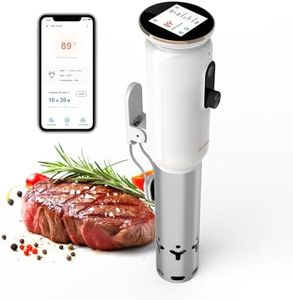 WiFi Sous Vide Cooker ISV-101W-INKBIRD 1000 Watts Sous Vide Machine Thermal Immersion Circulators 3D Water Circulation Heating with App Preset and Machine Recipes, Pre-alarm |Best Gifts For Father
