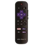 OEM Replacement Remote Control Compatible with All ONN. Roku TV Smart 4K Ultra HDTV 【Only Works with Onn. Roku TV, Not for Roku Stick and Roku Box】 (Netflix/Disney Plus/Apple TV+ /HBO Max)