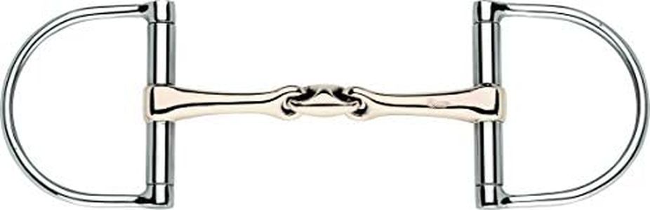Sprenger KK Ultra D-Ring Snaffle Bit 15mm x 135mm Gold