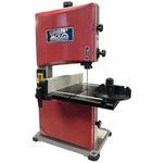 LUMBER JACK Pro Series Bench Top Bandsaw, 85mm Height Cutting Capacity, 200mm Width Capacity, 45° Bevel, Steel Table Top