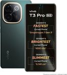 vivo T3 Pro 5G (Emerald Green, 8GB RAM+ 128GB Storage) | Snapdragon 7 Gen 3 Processor | AMOLED Display | Dual Nano-SIM | 5500mAh Battery