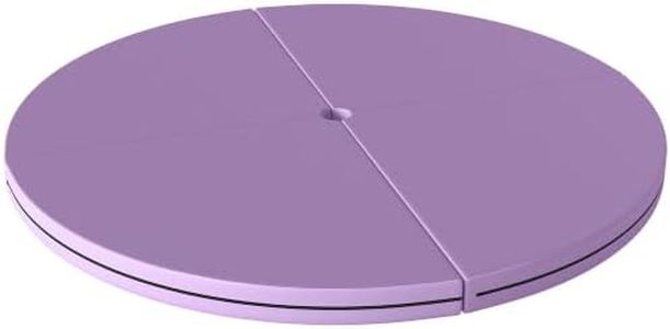 Soozier Pole Dance Mat Lightweight Foldable for Home 2"T x 5'W Light Purple