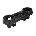 Universal Stroller Tray with Cup Holders Non Slip Grip Clip Stroller Snack Attachment for Stroller Bar