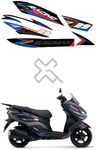 Grayfixx Racing 29 Edition Sticker for Burgman 125 | Printed in Premium Gloss Vinyl with FPF(Fade Protection Film), Water Proof, Precut Sticker, Pack of 1 Both Side