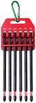 Protorq Long Impact Bit Set W/clip,